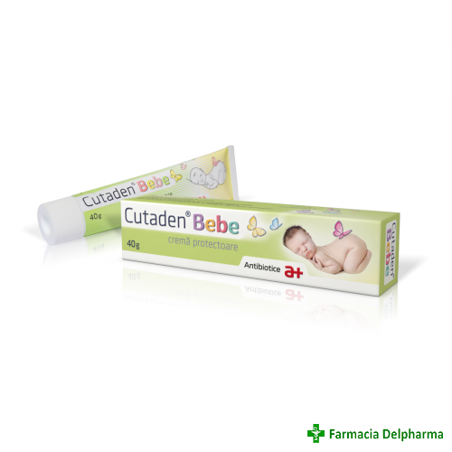 Cutaden Bebe crema protectoare x 40 g, Antibiotice
